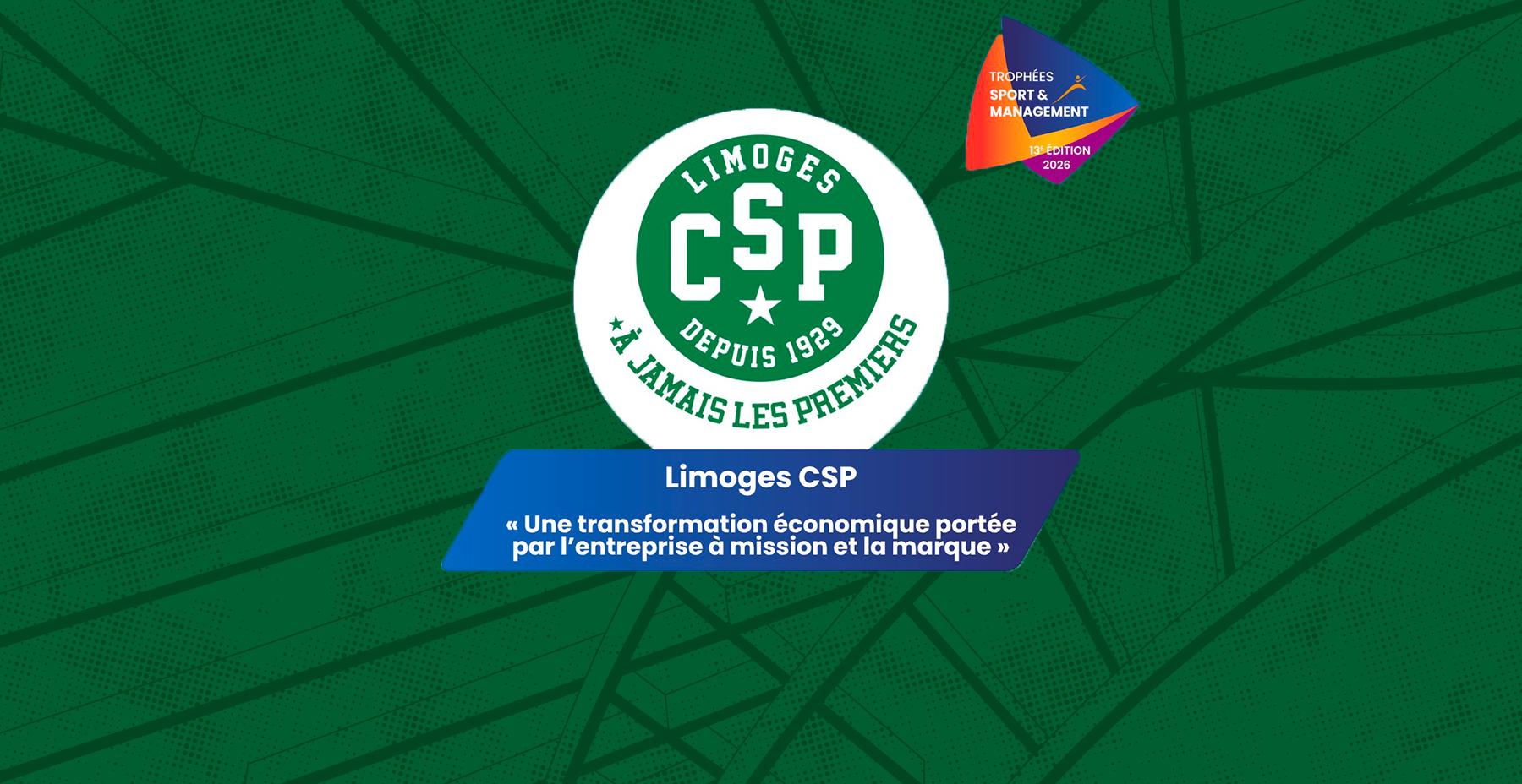 Le CSP nommé au Trophées Sport et Management