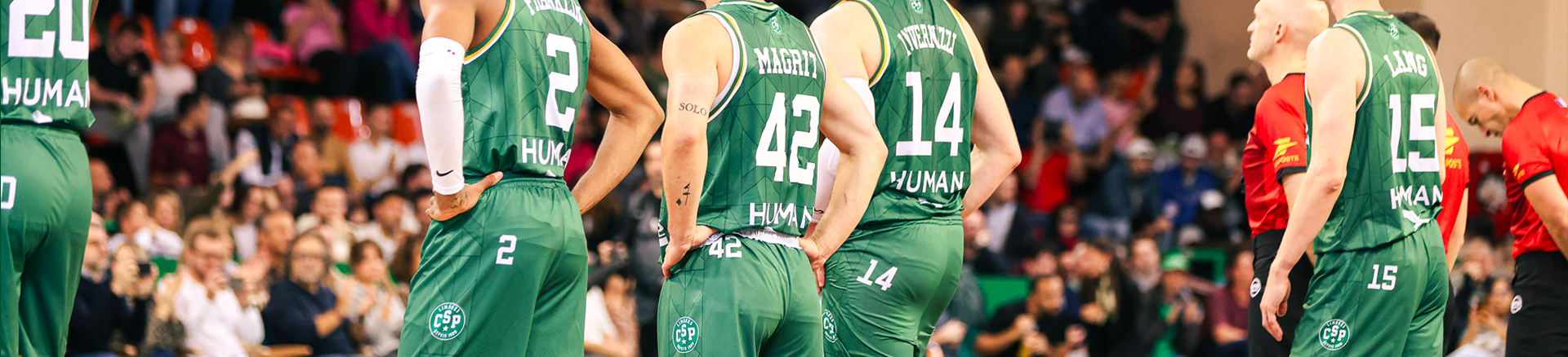 Billetterie : CSP vs ASVEL le 16 novembre