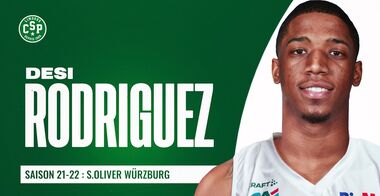 Le Limoges CSP tient son futur poste 4/5 : Desi Rodriguez